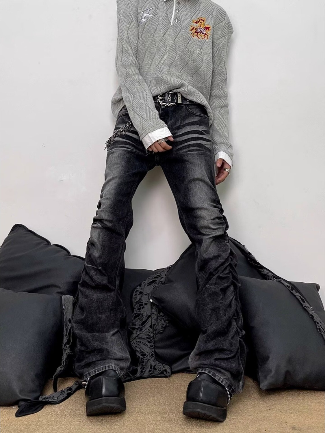 Мужские джинсы прямого кроя в  – обзор и цена Streetwear Brand Denim